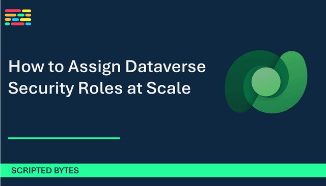 How to Assign Dataverse Security Roles at Scale